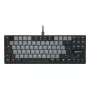 Cherry KC 500 MX LP G8A-25550HOADE-2 teclado mecânico, TKL, Cherry MX Low Profile 2.0 Ivory, retroiluminado, com fio, QWERTZ alemão, preto