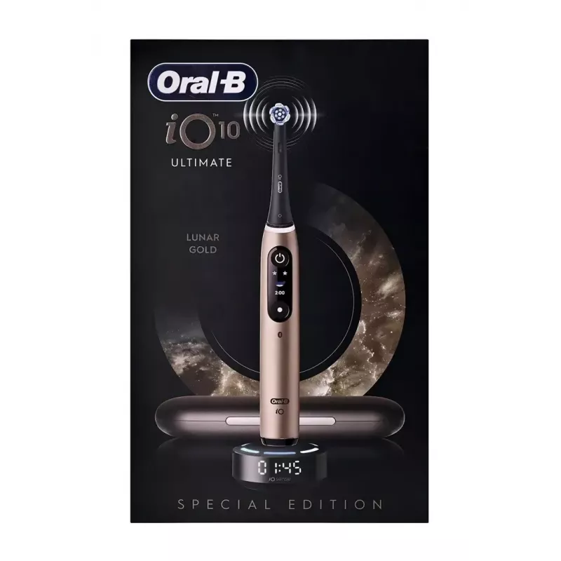Escova de dentes elétrica Oral-B iO Series 10 17398125 adulto escova de dentes oscilante preto