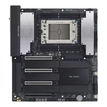 Placa-mãe ASUS PRO WS TRX50-SAGE WIFI A — AMD TRX50, socket sTR5, CEB, DDR5, Wi-Fi 7