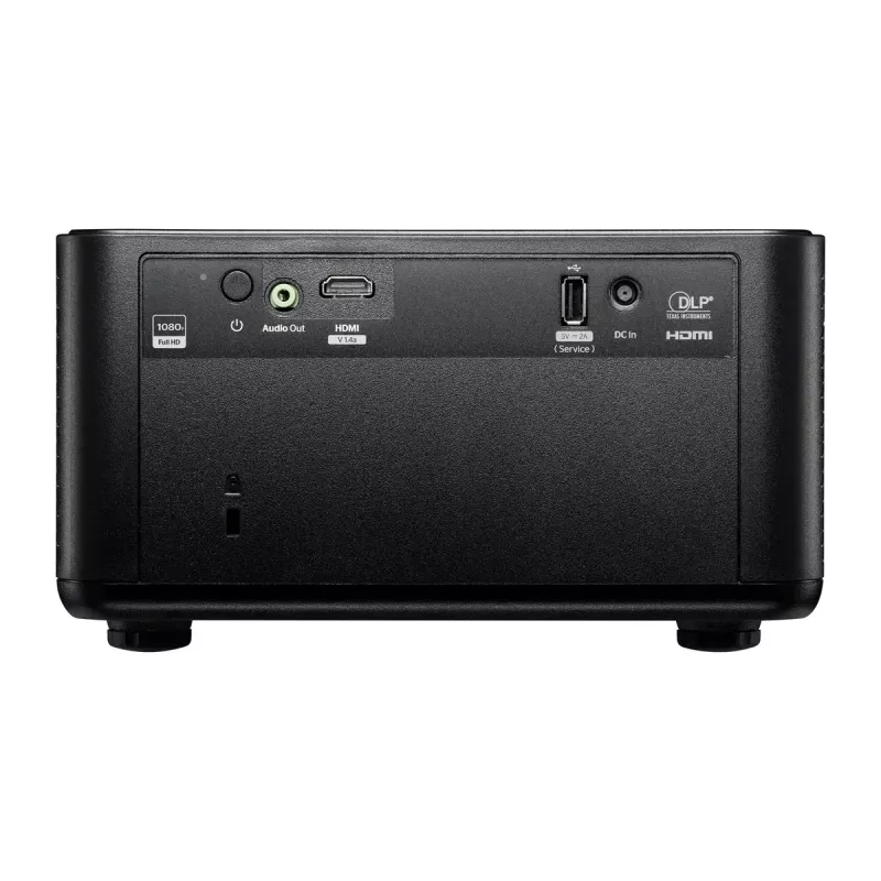 Optoma Photon Life PK31 projetor DLP de distância de projeção padrão, RGB LED, 4K UHD (3840x2160), 900 lúmenes ANSI, 16:9, 3D, com altifalante, preto