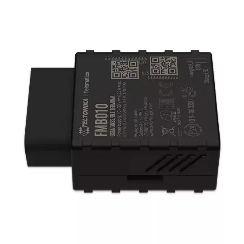 Rastreador para automóvel Teltonika FMB010 Preto