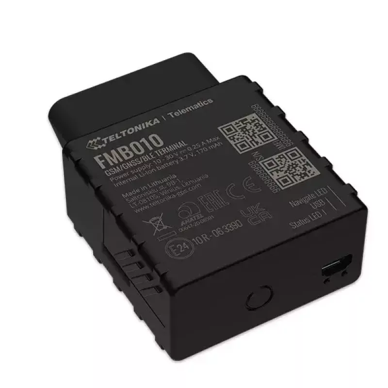 Rastreador para automóvel Teltonika FMB010 Preto
