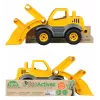 Lena EcoActives Earth Mover, Trator, 2 ano(s), Plástico, Madeira, Preto, Cinzento, Amarelo