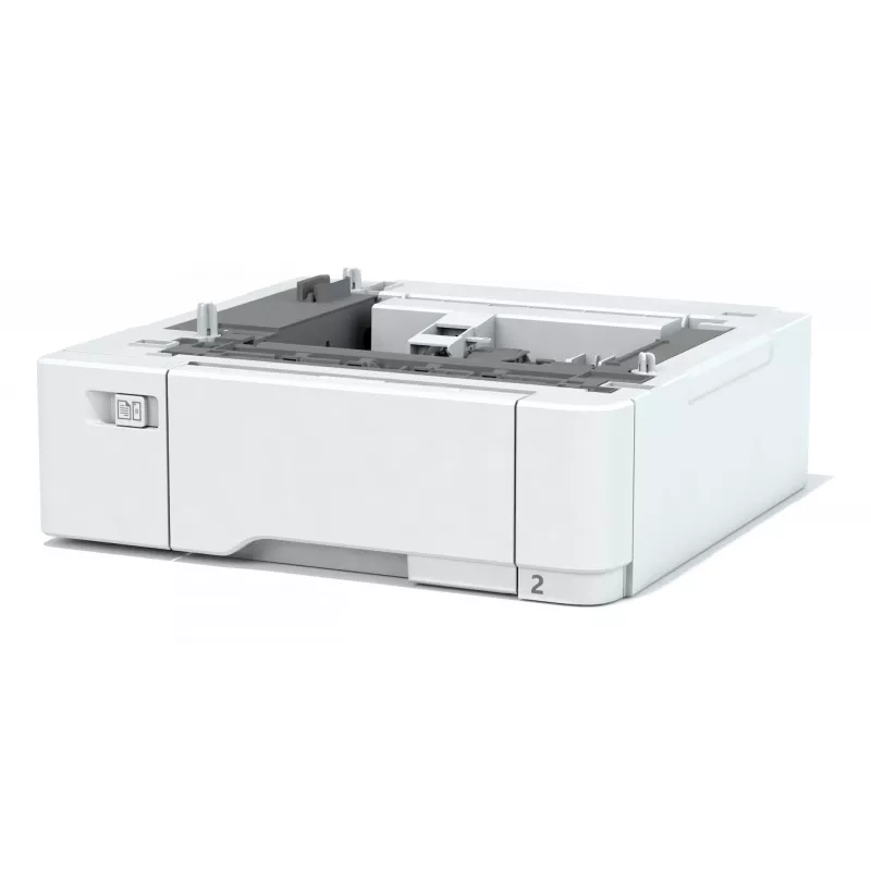 Xerox 550 folhas + 100 folhas alimentação dupla, Alimentação, Cinzento, Cinzento claro, Aço, 1 unid.
