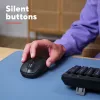 Rato Trust Yvi+ Universal Ambidestro RF Wireless + Bluetooth Ótico 1600 DPI