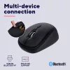 Rato Trust Yvi+ Universal Ambidestro RF Wireless + Bluetooth Ótico 1600 DPI