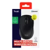 Rato Trust Yvi+ Universal Ambidestro RF Wireless + Bluetooth Ótico 1600 DPI