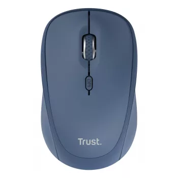 Rato Trust Yvi+ Universal Ambidestro RF Wireless + Bluetooth Ótico 1600 DPI