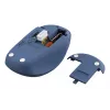 Rato Trust Yvi+ Universal Ambidestro RF Wireless + Bluetooth Ótico 1600 DPI