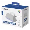 Estação de carregamento TRUST GXT255W para PS5 Carregamento duplo, branco