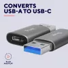 Trust Calyx USB Type-C USB Type-A Cinzento Conexão 1 USB Type-C Conexão 2 USB Type-A