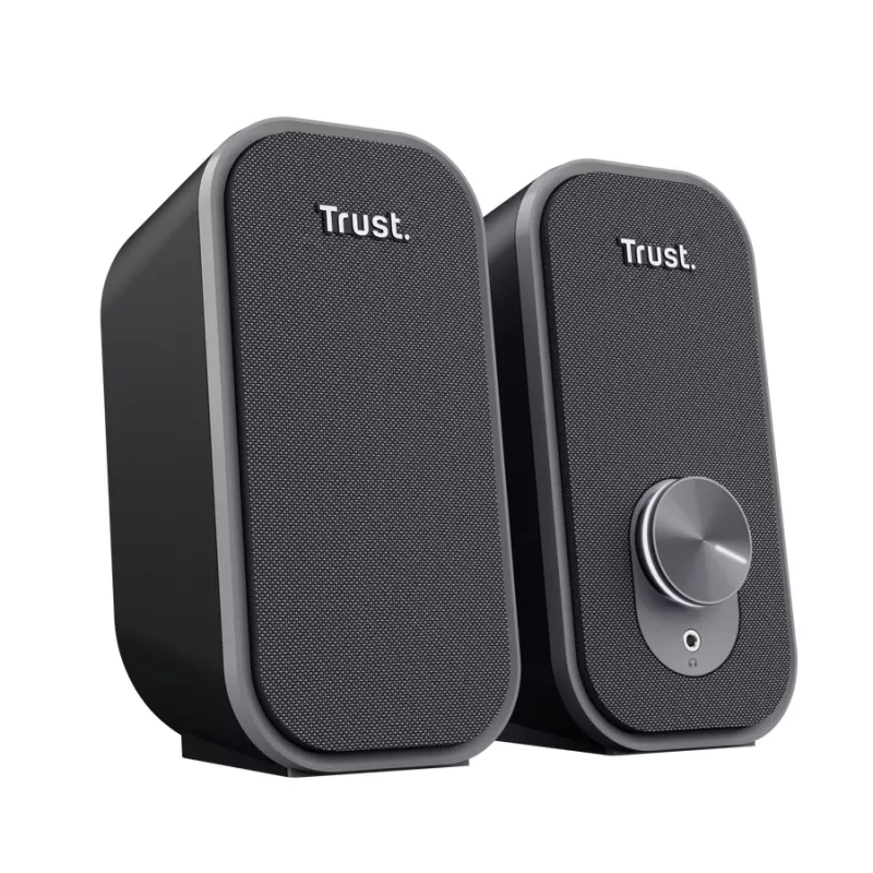 Altifalantes Trust 25670 Preto Com fios 6 W 2.0 canais