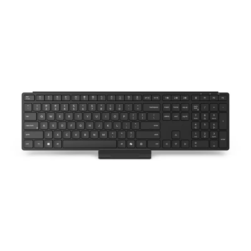 Lenovo 4Y41S04697 teclado sem fios Wireless Multi-Mode Pro Keyboard 6000, inglês dos EUA com símbolo do euro (103P)
