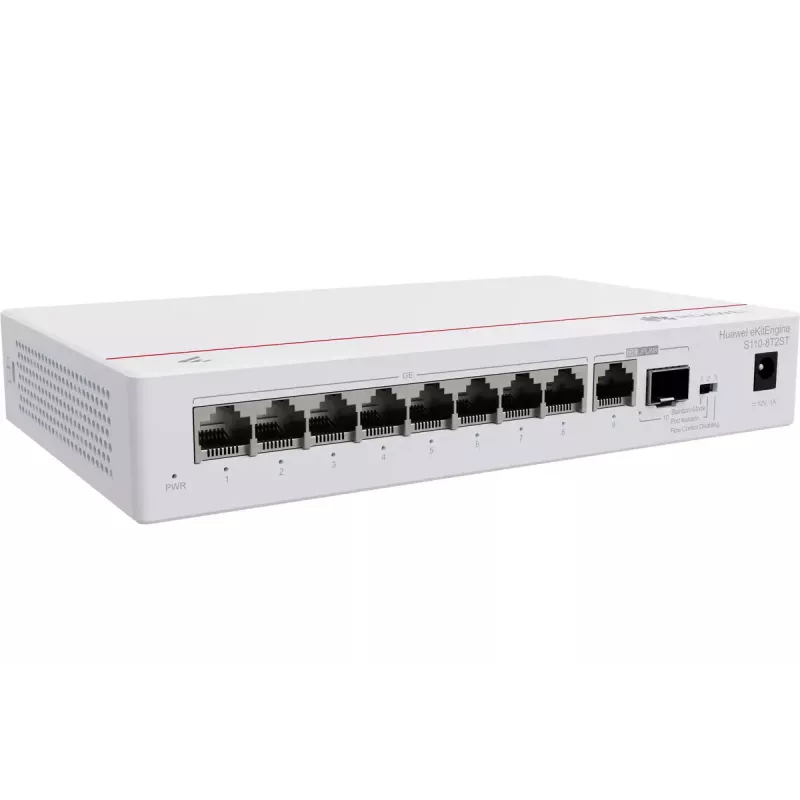 Huawei S110-8T2ST switch Gigabit, 8x GE + 1x SFP