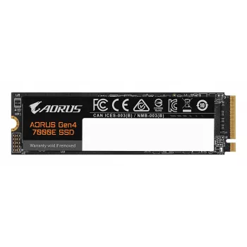 SSD Interno M.2 NVMe GIGABYTE AORUS Gen4 7000E 1 TB — 7100 MB/s leitura, 6100 MB/s escrita, M.2 2280