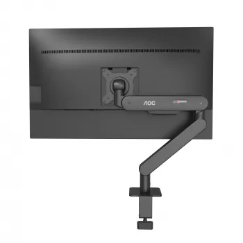 Suporte para monitor AOC AM400B base 34 polegadas secretária preto montagem por aperto/furo