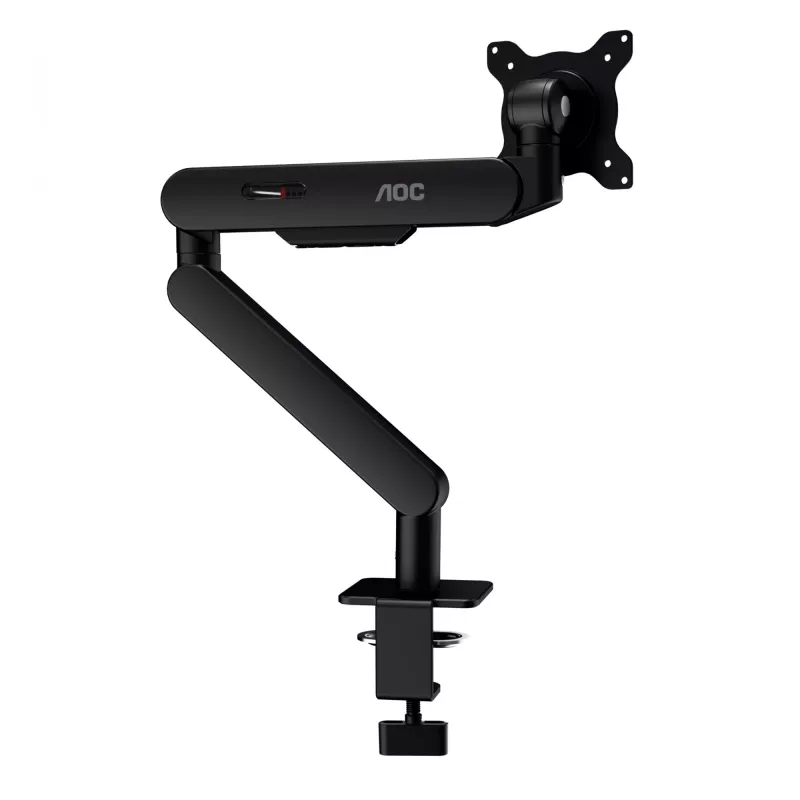 Suporte para monitor AOC AM400B base 34 polegadas secretária preto montagem por aperto/furo