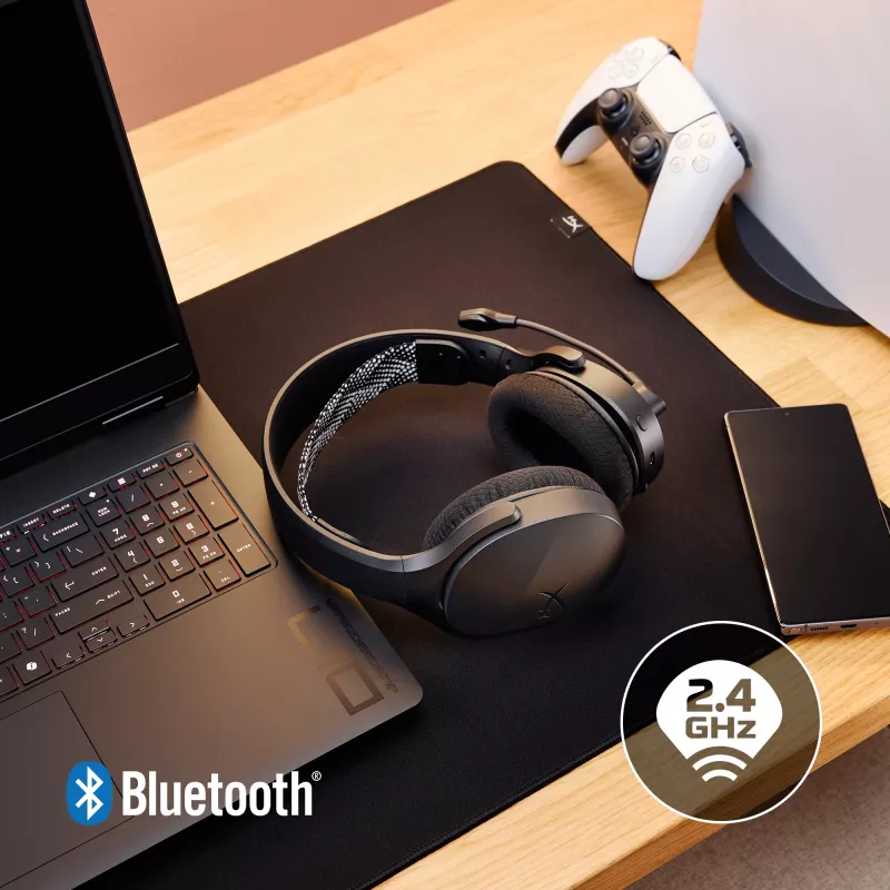 HyperX Cloud Jet - Headset de Gaming sem fios (azul-claro)