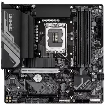 Motherboard GIGABYTE B760M GAMING X DDR4 GEN5, Micro ATX, LGA1700, B760, 4x DIMM até 128 GB, 2x PCIe 4.0 M.2, 2.5GbE