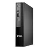 DELL Pro QCM1255 AMD Ryzen™ 5 PRO 8600GE 16 GB DDR5-SDRAM 512 GB SSD Windows 11 Pro Micro PC Mini PC preto