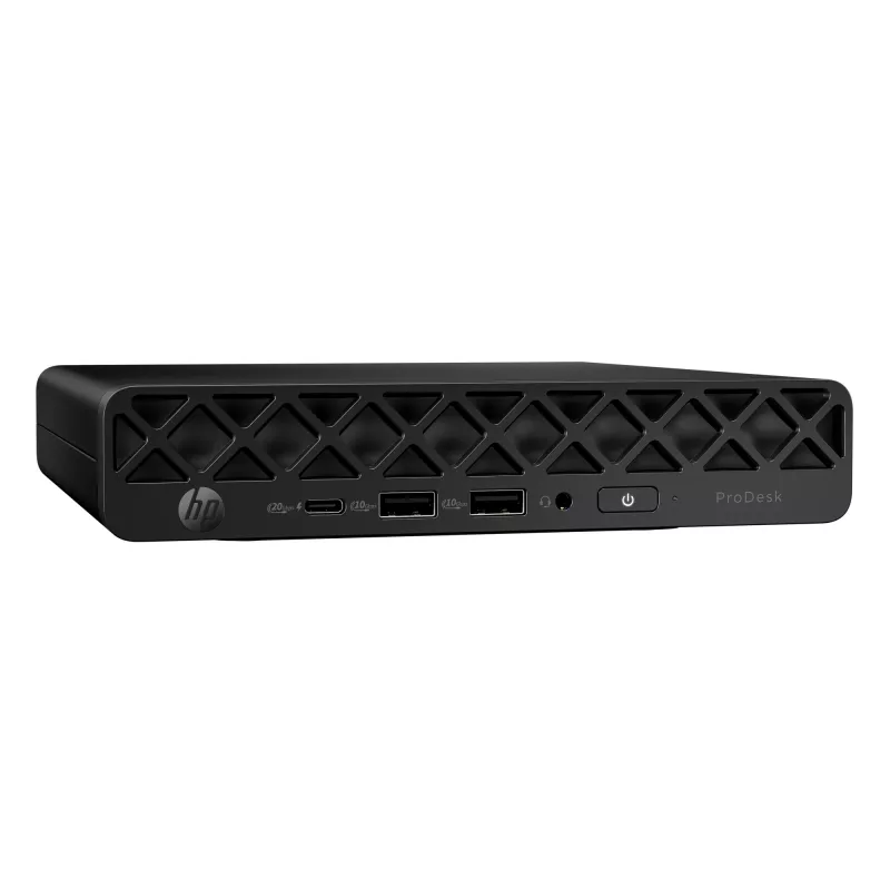 HP ProDesk 4 Mini G1i AI BY7D1ET mini PC, Intel Core Ultra 7 265T, 16 GB DDR5 5600, SSD de 1 TB, Intel Graphics, Windows 11 Pro, preto