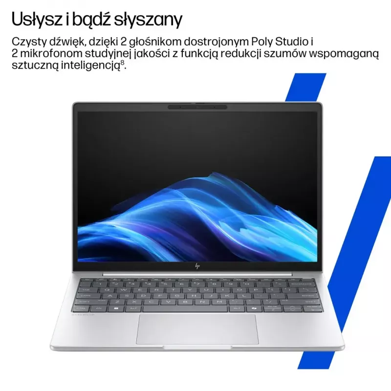 Portátil HP EliteBook G8 Ultra 7 255U 16 polegadas WUXGA IPS 400 nits 32GB DDR5 5600 1TB SSD Arc Cam IR 5MP 62Wh W11Pro Glacier Silver
