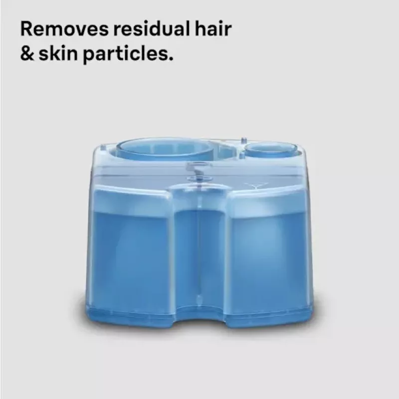 Cartucho de limpeza BRAUN 3in1 ShaveCare cartucho 8 unid. (azul) para máquina de barbear Braun