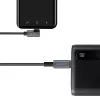 Cabo USB LogiLink CU0182 USB 2.0 1 m USB-C preto prateado