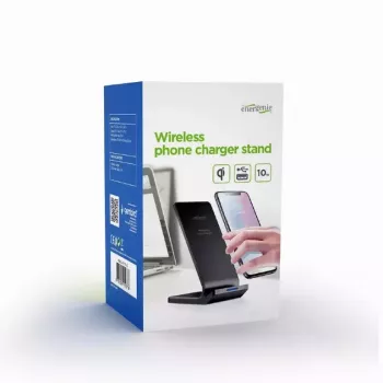 Carregador móvel Gembird EG-WPC10-02 Carregamento sem fios Smartphone preto