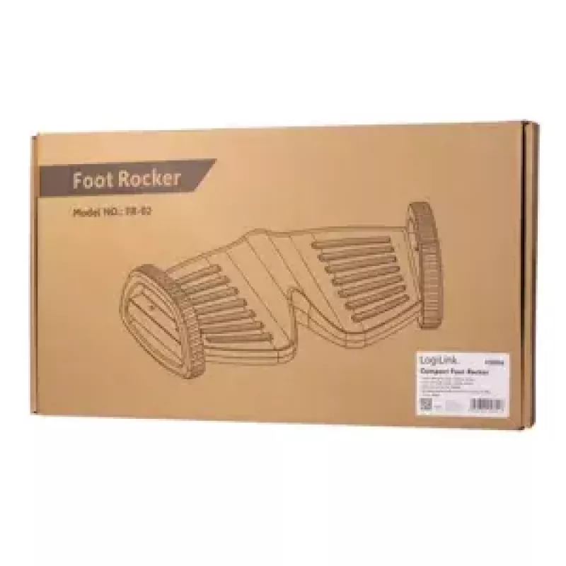 Apoio para os pés LogiLink EO0006 preto
