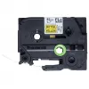 Fita de etiquetagem Brother FLE-6511 preto sobre amarelo