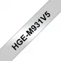 Etiqueta HG Brother HGM931V5 preto prateado