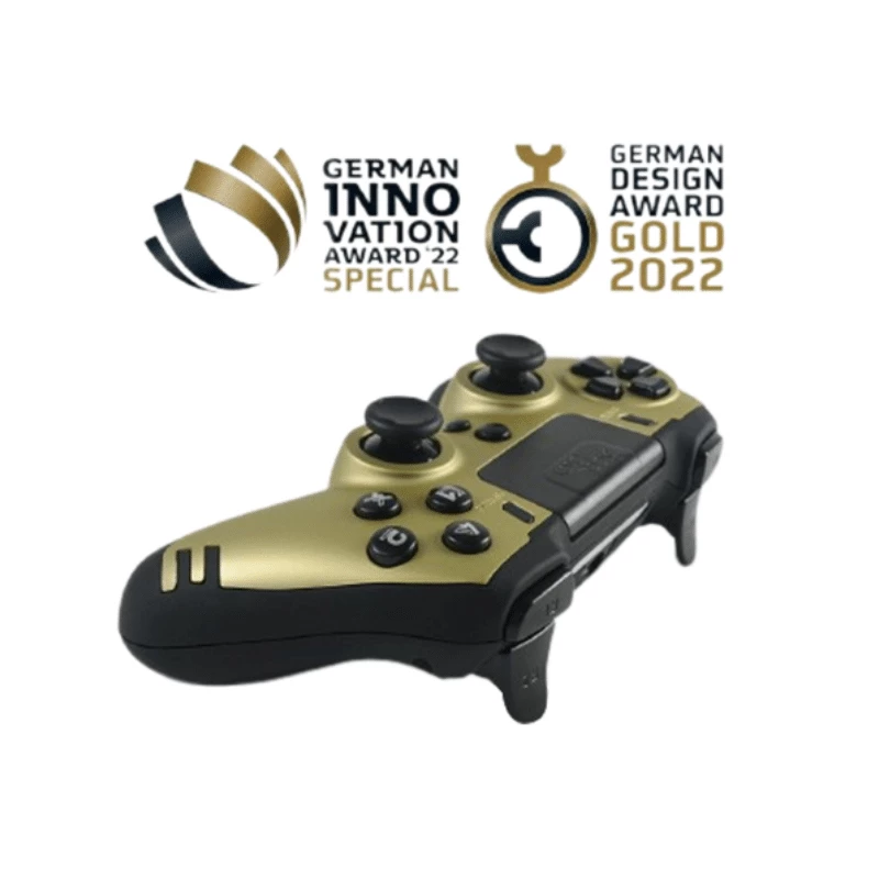 Steelplay Slim Pack comando sem fios, dourado, 2,4 GHz