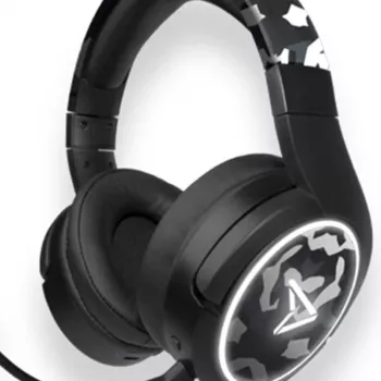 Headset Bluetooth Steelplay - Impulse Camo (Multi), com fios e sem fios, 20 - 20000 Hz, Gaming, 305 g, Headset, preto, padrão camuflado