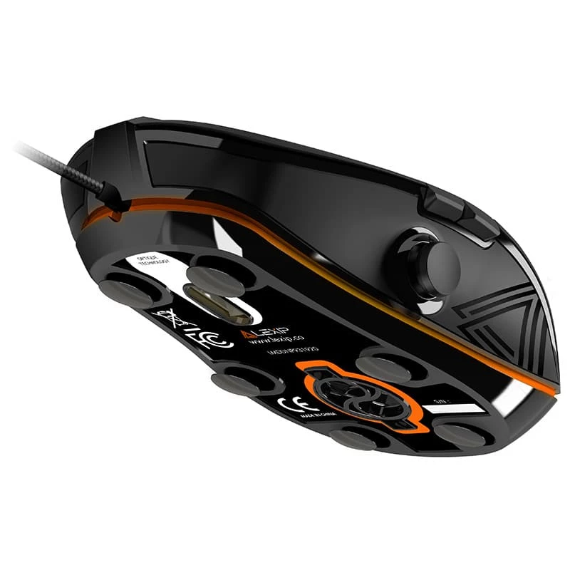 Rato gaming Lexip NP93 Neptunium Alpha — com fios, ótico, ergonómico, botões programáveis