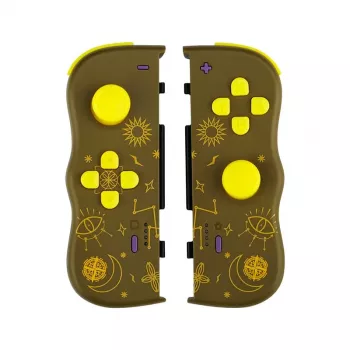 Lexip Twinpads Adventure Magic – compatível com Switch, comando, Nintendo Switch, Nintendo Switch OLED, botão de captura, D-Pad, botão Home, analógico / digital, sem fios, Bluetooth