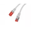 Cabo de rede Lanberg PCF6-10CU-0050-S RJ-45 Cat6 0,5 m cinzento