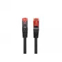 Cabo de rede Lanberg PCF6-10CU-0100-BK 1m Cat6 F/UTP preto