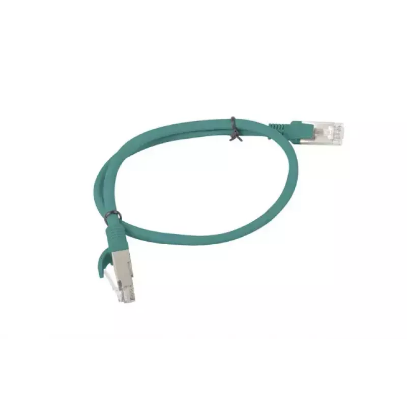 Cabo de rede Lanberg PCU6-10CC-0050-G RJ-45 Cat6 0,5m verde