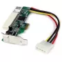 Placa adaptadora StarTech.com PCI Express para PCI, PCIe, PCI 32 bits, vermelho, CE, FC, ROHS, PERICOM PI7C9X110BNBE, 0 - 85 °C
