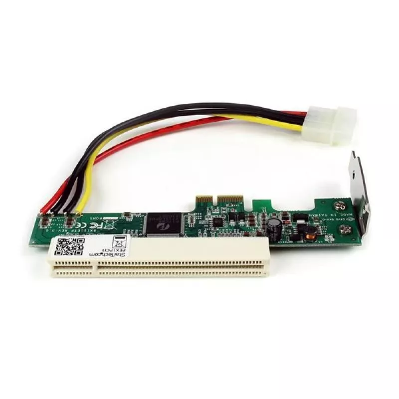 Placa adaptadora StarTech.com PCI Express para PCI, PCIe, PCI 32 bits, vermelho, CE, FC, ROHS, PERICOM PI7C9X110BNBE, 0 - 85 °C