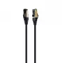 Cabo de rede Gembird PP8-LSZHCU-BK-15M RJ-45 Cat8 15m preto