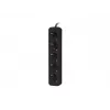 Extensão de energia Lanberg PS0-05F-0150-BK 1,5 m 5 tomadas AC interior preto