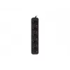 Extensão de energia Lanberg PS0-05F-0150-BK 1,5 m 5 tomadas AC interior preto