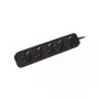 Extensão de energia Lanberg PS0-05F-0150-BK 1,5 m 5 tomadas AC interior preto