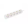 Extensão de energia Lanberg PS0-05F-0300-W 3 m 5 tomadas AC interior branco