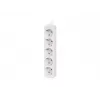 Extensão de energia Lanberg PS0-05F-0300-W 3 m 5 tomadas AC interior branco