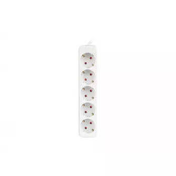 Extensão de energia Lanberg PS0-05F-0300-W 3 m 5 tomadas AC interior branco