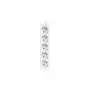 Extensão de energia Lanberg PS0-05F-0300-W 3 m 5 tomadas AC interior branco