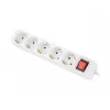 Extensão de energia Lanberg PS1-05F-0150-W 1,5 m 5 tomadas AC interior branco